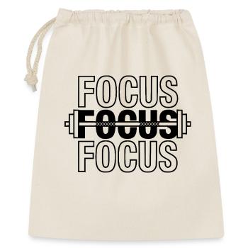 FOCUS Gym Motivation Barbell - Gift Bag 40 x 50 cm - nature - Front