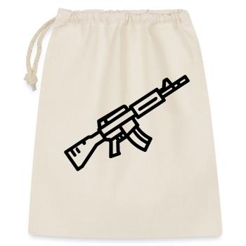 gun - Gift Bag 40 x 50 cm - nature - Front