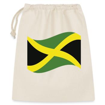 Jamaikanische Flagge - Geschenkbeutel aus Baumwolle (40 x 50 cm) - Natur - Vorne
