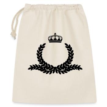 Ornate laurel wreath with crown - Gift Bag 40 x 50 cm - nature - Front