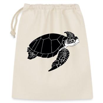 Turtle Black & White - Gift Bag 40 x 50 cm - nature - Front