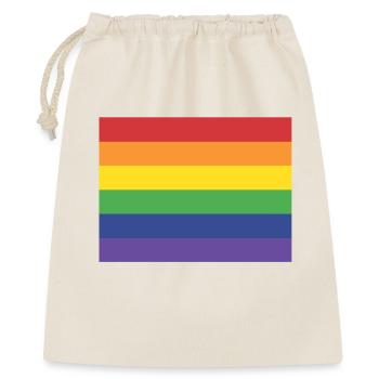 Rainbow flag - Gift Bag 40 x 50 cm - nature - Front