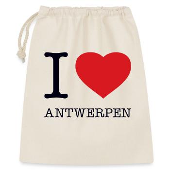 J’ADORE ANVERS - Sac cadeau 40 x 50 cm - nature - Devant