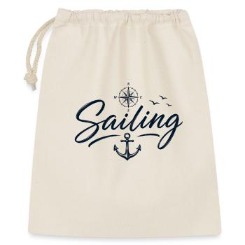 Sailing Love - Gift Bag 40 x 50 cm - nature - Front