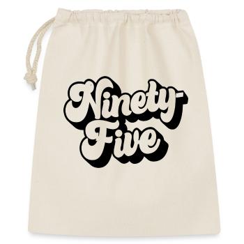 Ninety-five 95th Birthday Men Women 95 Years Old - Gift Bag 40 x 50 cm - nature - Front