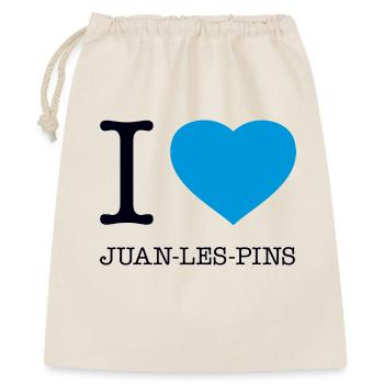 J’ADORE JUAN LES PINS - Sac cadeau 40 x 50 cm - nature - Devant