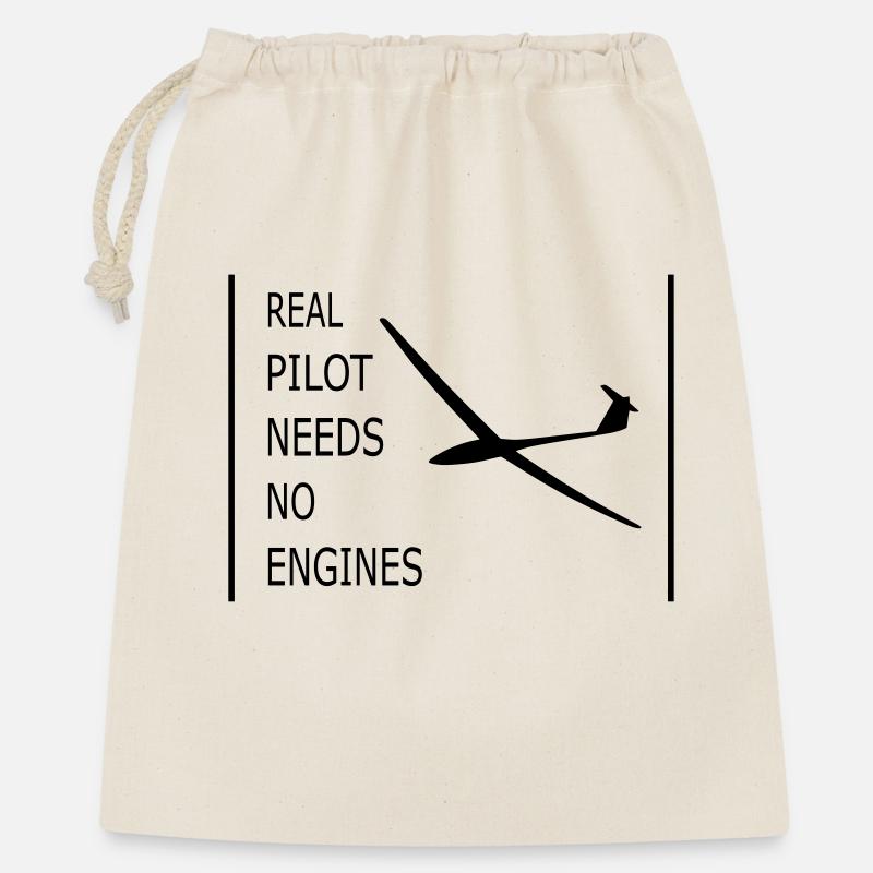 Planeur - Sac cadeau 40 x 50 cm - nature