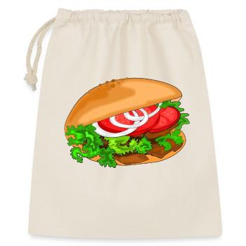 fast food - Gift Bag 40 x 50 cm - nature - Front