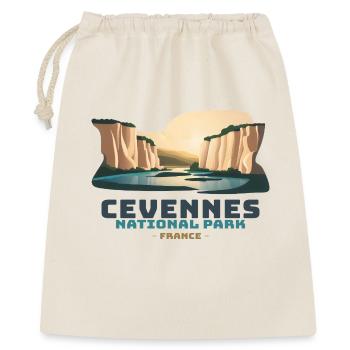 Cévennes Nationalpark Massif Central Wandern - Geschenkbeutel aus Baumwolle (40 x 50 cm) - Natur - Vorne