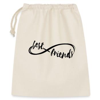 Best friends forever - Gift Bag 40 x 50 cm - nature - Front
