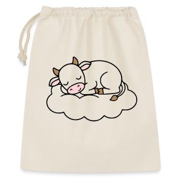 Sleeping Cow Cloud Dream Baby - Gift Bag 40 x 50 cm - nature - Front