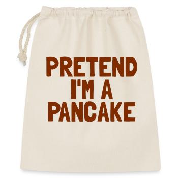Imagine I'm a pancake breakfast Ha - Gift Bag 40 x 50 cm - nature - Front