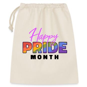 Happy Pride Month - Sac cadeau 40 x 50 cm - nature - Devant