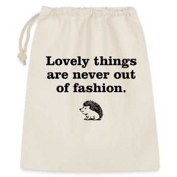 Lovely Things par Hedgehog Vintage - Sac cadeau 40 x 50 cm - nature - Devant