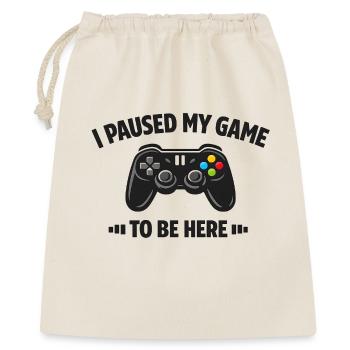 Conception de jeux - Sac cadeau 40 x 50 cm - nature - Devant