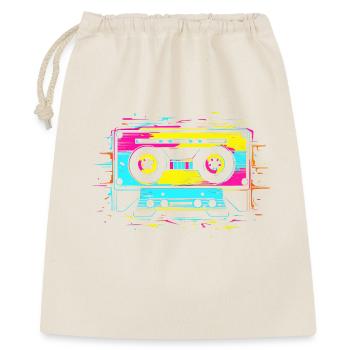 90s cassette - Gift Bag 40 x 50 cm - nature - Front