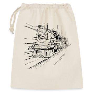 Train - Gift Bag 40 x 50 cm - nature - Front