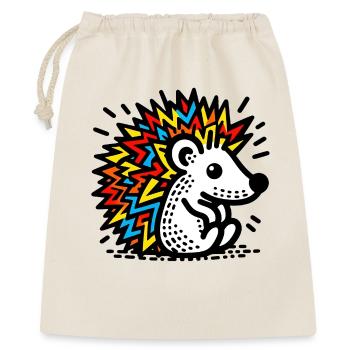 Hedgehog - Gift Bag 40 x 50 cm - nature - Front