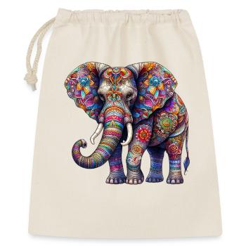 Elephant - Gift Bag 40 x 50 cm - nature - Front