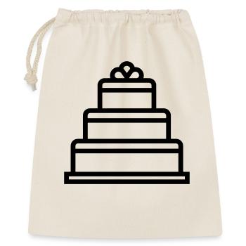 Wedding Cake - Gift Bag 40 x 50 cm - nature - Front