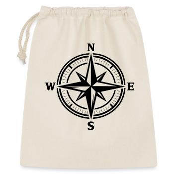 Compass - Gift Bag 40 x 50 cm - nature - Front