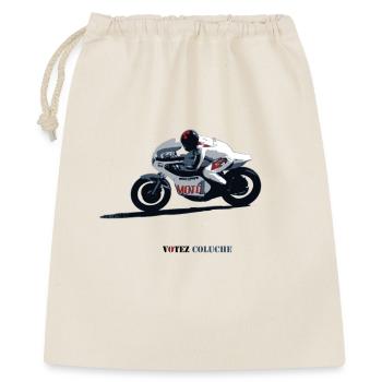 Record de vitesse - Sac cadeau 40 x 50 cm - nature - Devant