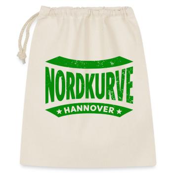 Hannover Nordkurve Hoodie, Shirt, Tasche, cap - Geschenkbeutel aus Baumwolle (40 x 50 cm) - Natur - Vorne