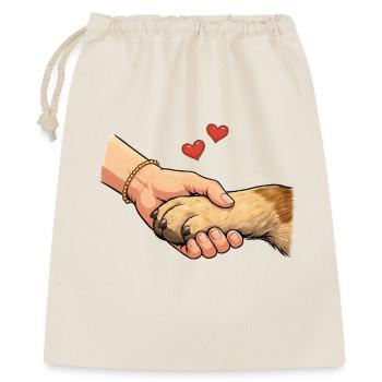 Paw Dog Love Dogs - Sac cadeau 40 x 50 cm - nature - Devant