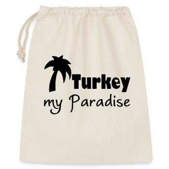 Turkey Paradise - Gift Bag 40 x 50 cm - nature - Front