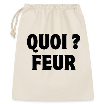 what, feur, expression - Gift Bag 40 x 50 cm - nature - Front