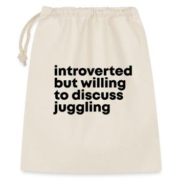 Juggling - Gift Bag 40 x 50 cm - nature - Front
