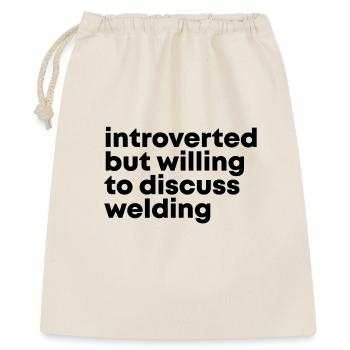 Welding - Gift Bag 40 x 50 cm - nature - Front