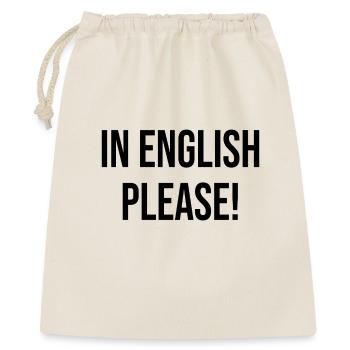 in english please - Gift Bag 40 x 50 cm - nature - Front
