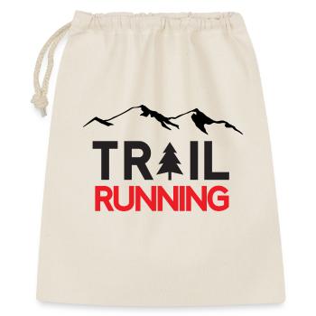 Trail Running - Sac cadeau 40 x 50 cm - nature - Devant