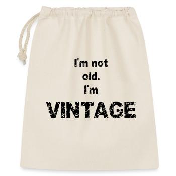 Vintage - Gift Bag 40 x 50 cm - nature - Front