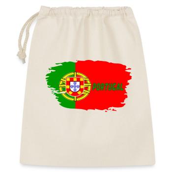 Portugal Drapeau / Cadeau Lisbonne Europe occidentale - Sac cadeau 40 x 50 cm - nature - Devant