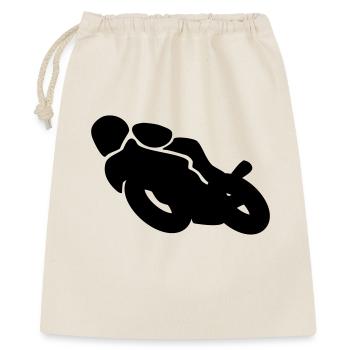 motorcycle - Gift Bag 40 x 50 cm - nature - Front