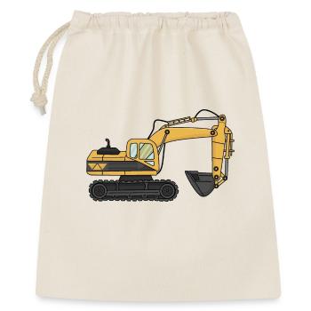 Excavator - Gift Bag 40 x 50 cm - nature - Front