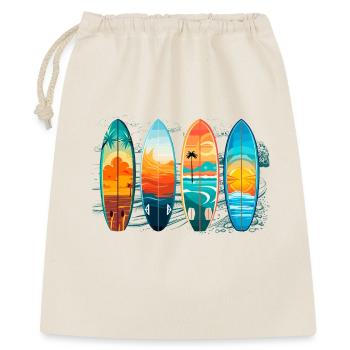 Surfboards - Gift Bag 40 x 50 cm - nature - Front