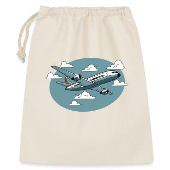 Aviation Cartoon in Blue Sky - Gift Bag 40 x 50 cm - nature - Front