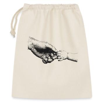 Father and child - Gift Bag 40 x 50 cm - nature - Front