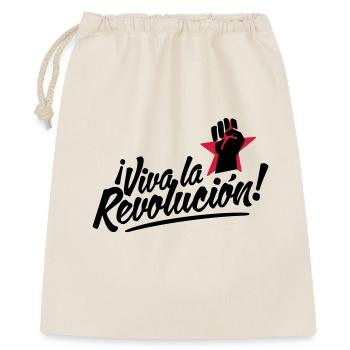 revolution fist - Sac cadeau 40 x 50 cm - nature - Devant
