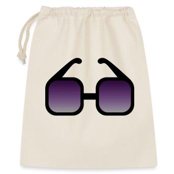 Lunettes de soleil dégradées noires - Sac cadeau 40 x 50 cm - nature - Devant