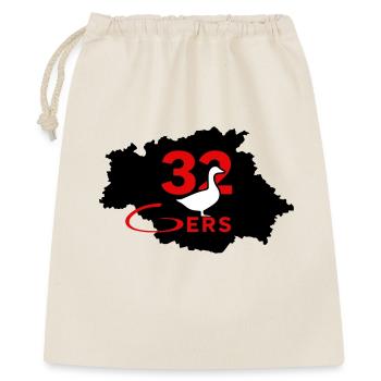 Gers 32 - Geschenkbeutel aus Baumwolle (40 x 50 cm) - Natur - Vorne