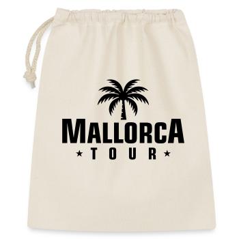 Mallorca Tour - Geschenkbeutel aus Baumwolle (40 x 50 cm) - Natur - Vorne