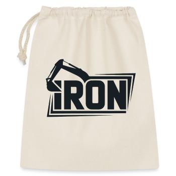 Iron Crane Bold Logo Tee - Sac cadeau 40 x 50 cm - nature - Devant