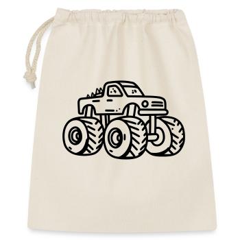 Monster truck - Gift Bag 40 x 50 cm - nature - Front