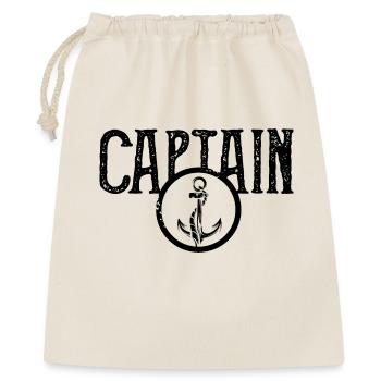 Captain Anker Sea Seaman Hamburg Captain Moin - Gift Bag 40 x 50 cm - nature - Front