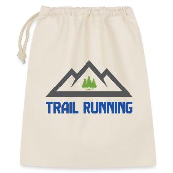 Course en sentier - Sac cadeau 40 x 50 cm - nature - Devant