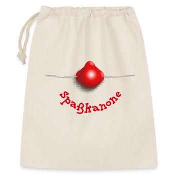 Nez de clown – amusant - Sac cadeau 40 x 50 cm - nature - Devant